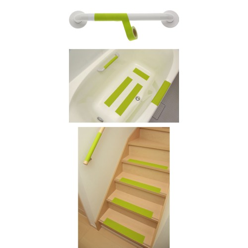 手すり＆浴槽・階段・床面用ソフトタイプのすべりどめ「グリップテープ」　幅10cmの画像その2