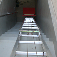 マイティスライダーJS階段設置現場写真1の6