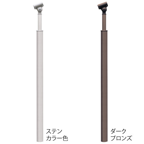 フリーRレール　埋め込み式支柱（高さ調整機能付き）の画像その2