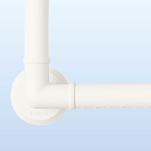 32ソフトアクアレールプラス　コーナーブラケット　ホワイトの画像その2