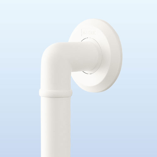 32ソフトアクアレールプラス　エンドブラケット　ホワイトの画像その2