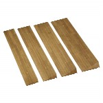 屋内用スロープ　段ない・ス　ショート　木製タイプ　幅14.9×長さ80×高さ3.6～4.0cm