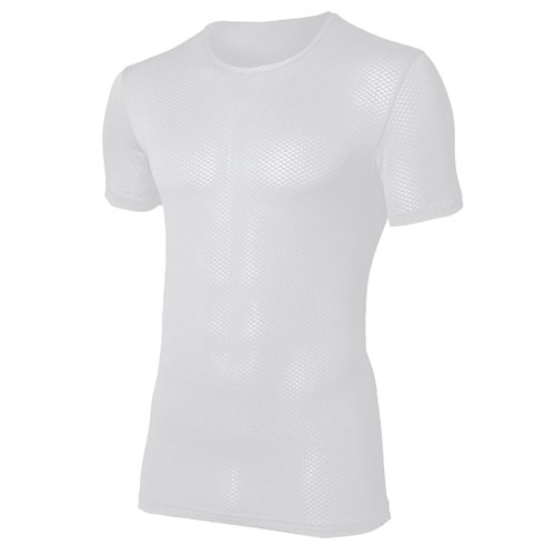 BT デュアル3Dファーストレイヤー ショートスリーブ クルーネックシャツ 12. ホワイト