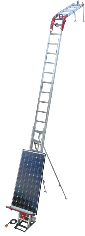 太陽光発電パネル用荷揚機「パネルリフト GL2」 通販 | カナマル産業 
