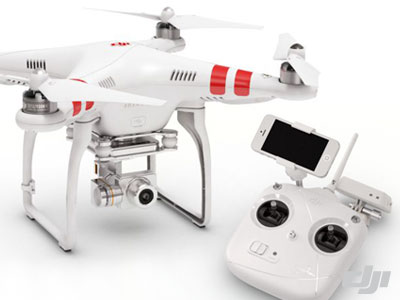 空撮ドローン「DJI PHANTOM 2 Vision+」 | カナマル産業株式会社