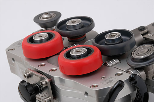 ブッシュマンツールズ アキュシーマーのローラー部分