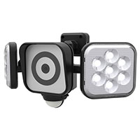 LEDセンサーライト防犯カメラ 8W×2灯