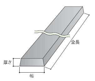 折台の寸法定義
