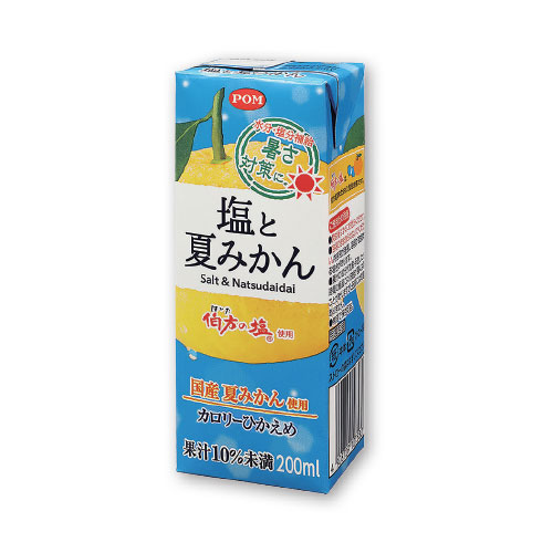 POM 塩と夏みかん 200ml 紙パック