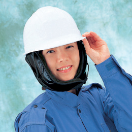 作業ヘルメット取付式 防寒用耳カバー DX-2